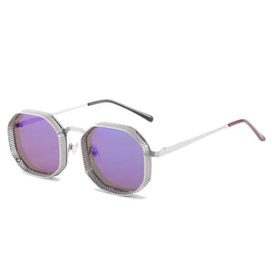 Stylish Metal Box Sunglasses for Men and Women - MRC STORE