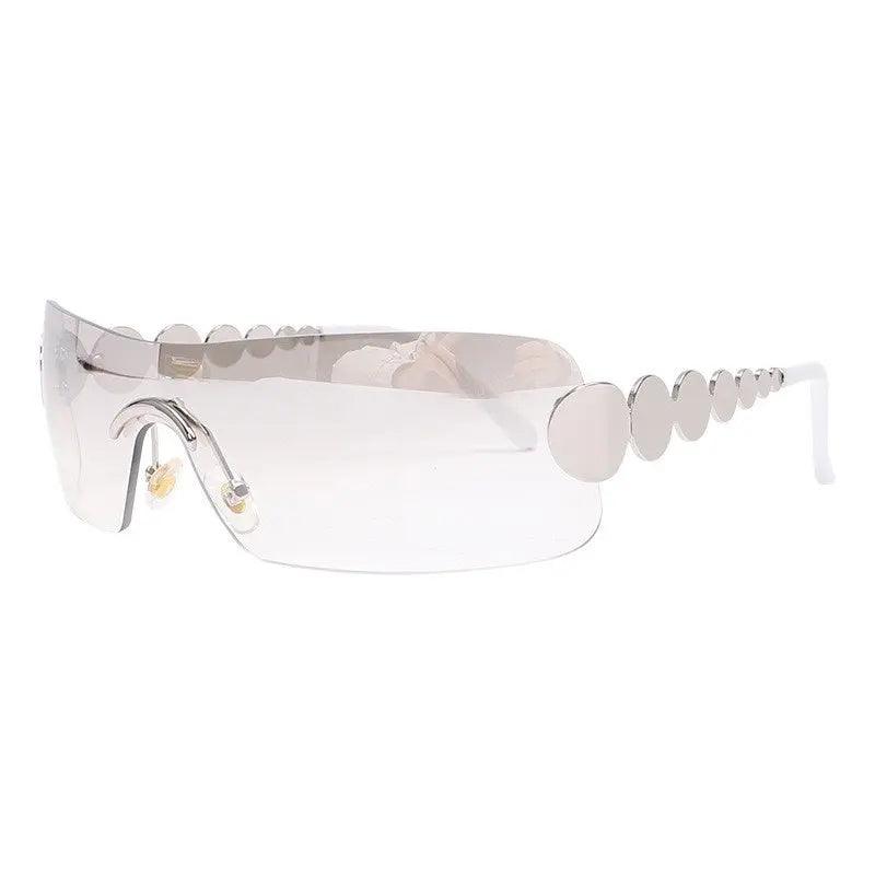 One Piece Rimless Outdoor Sunscreen Sunglasses - MRC STORE