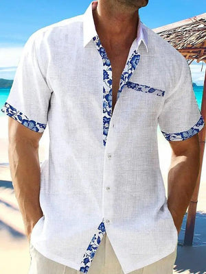 Relaxed Seaside Casual Shirt - MRC STORE