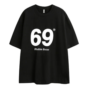 Women’s Digital 69 T-Shirt - Street Fashion Loose My Store