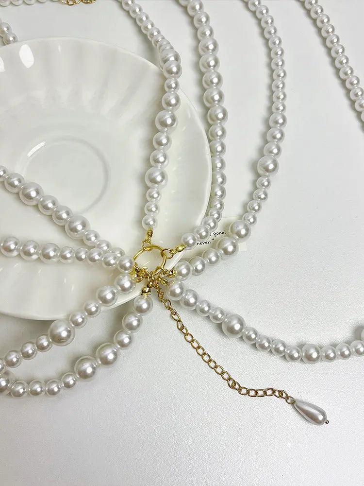 Multi Layer Pearl Waist Chain - MRC STORE