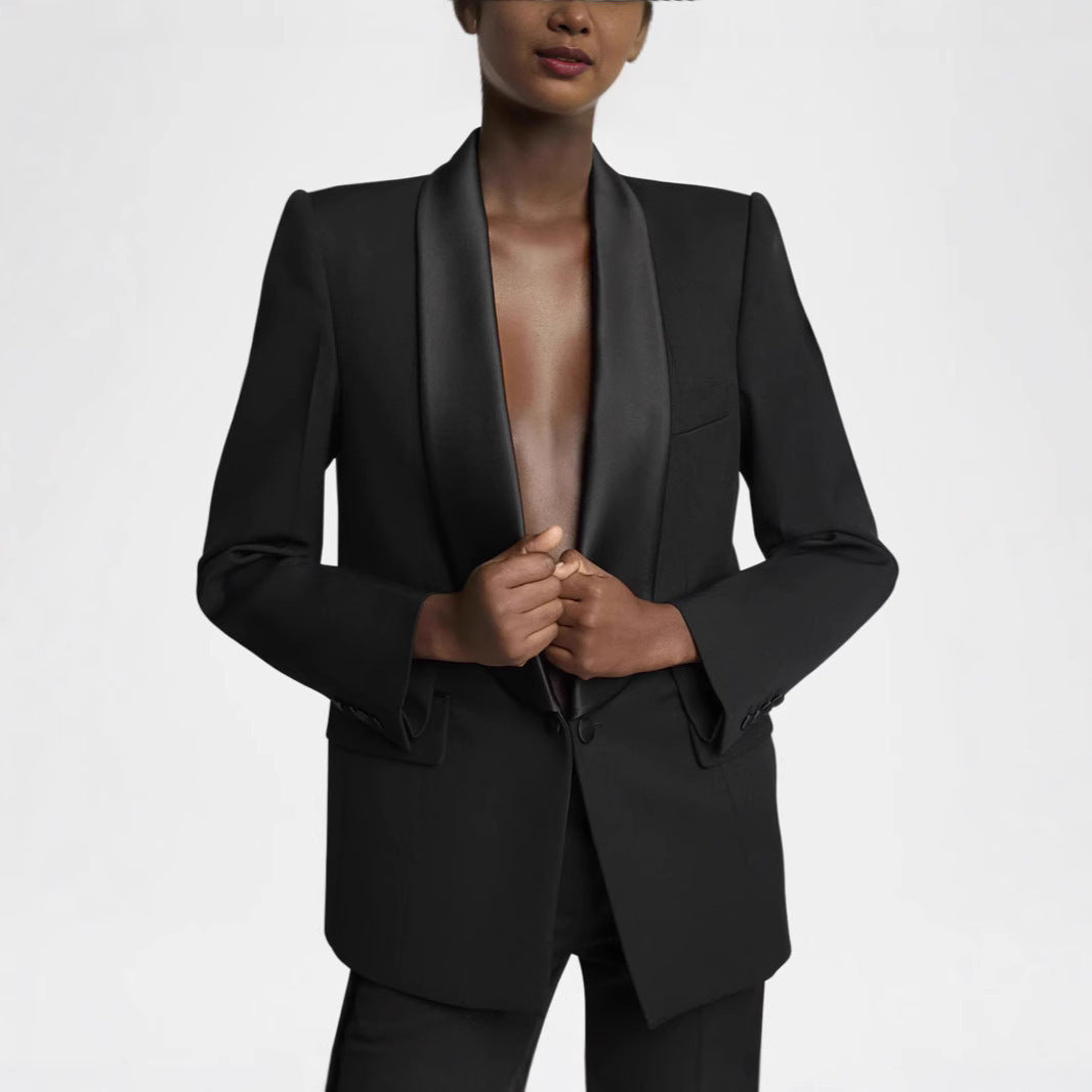 Business Temperament Slim-fit Collar Suit Coat MRC STORE