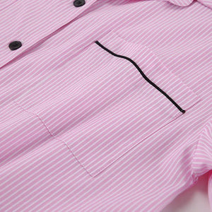 Striped Loose Shirt - MRC STORE