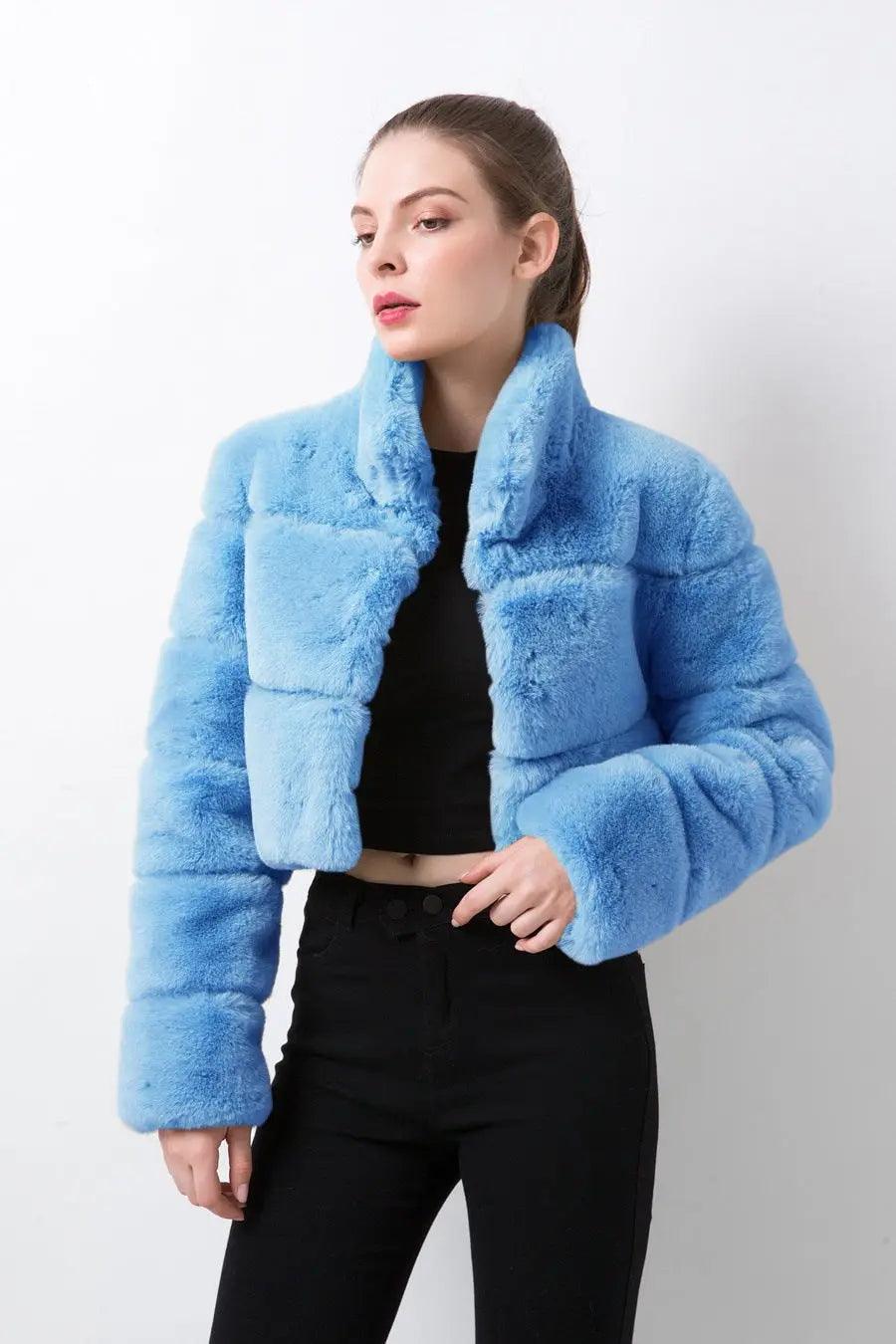Chic Faux Fur jacket - MRC STORE
