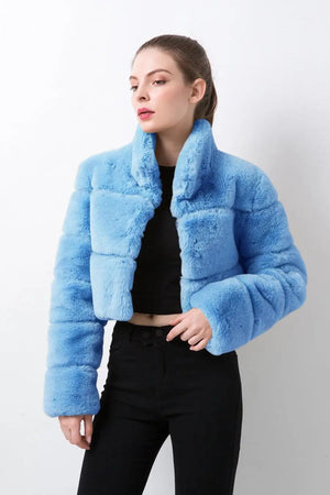 Chic Faux Fur jacket - MRC STORE
