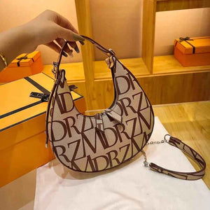 Women’s Crossbody Bag - Dumpling PU Chain