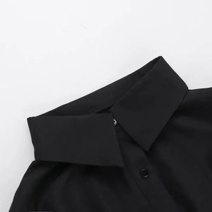 Pleated Button Top - MRC STORE