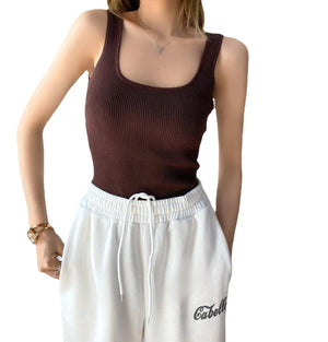 Knitted Vest Jumpsuit - MRC STORE