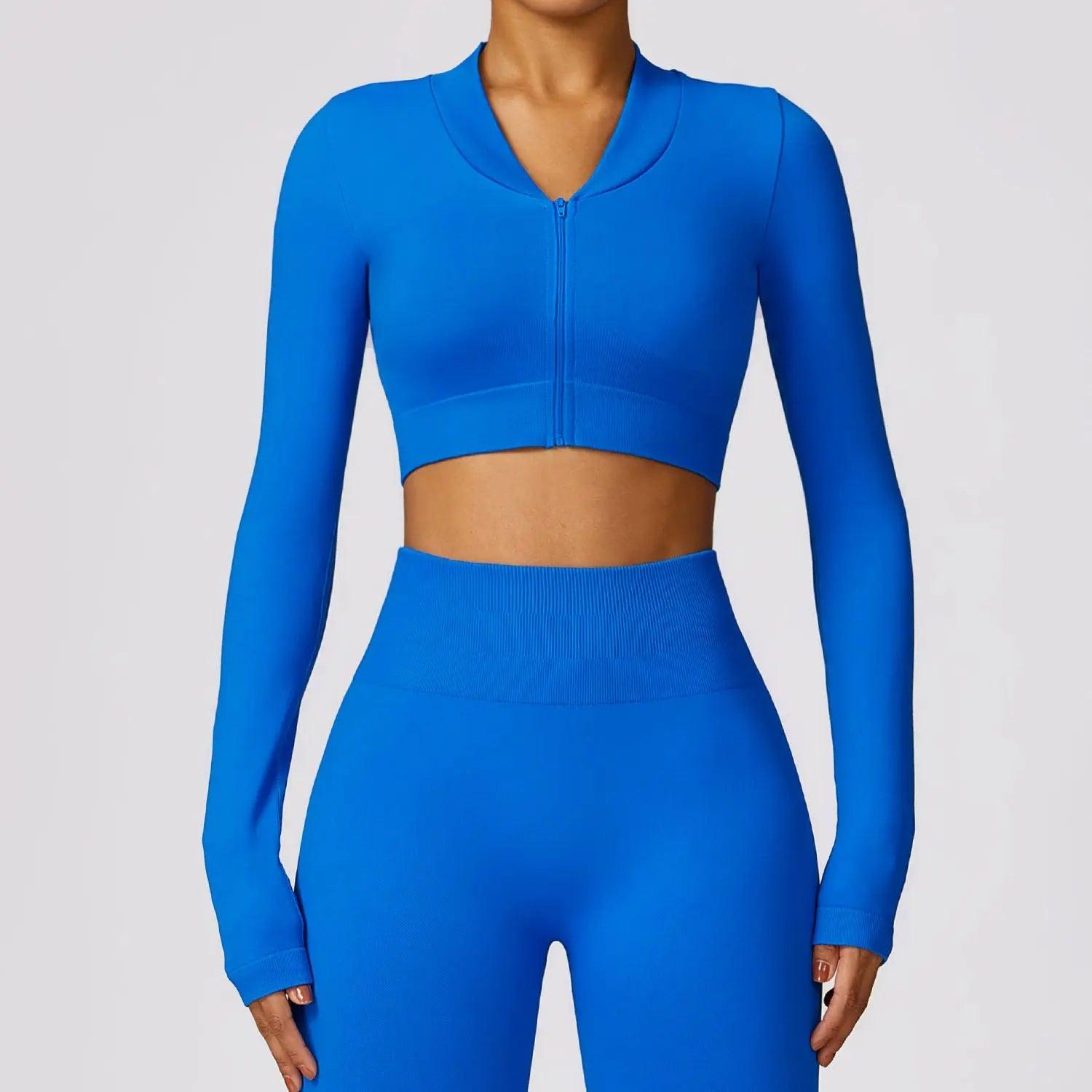 Seamless Nylon Cardigan - MRC STORE