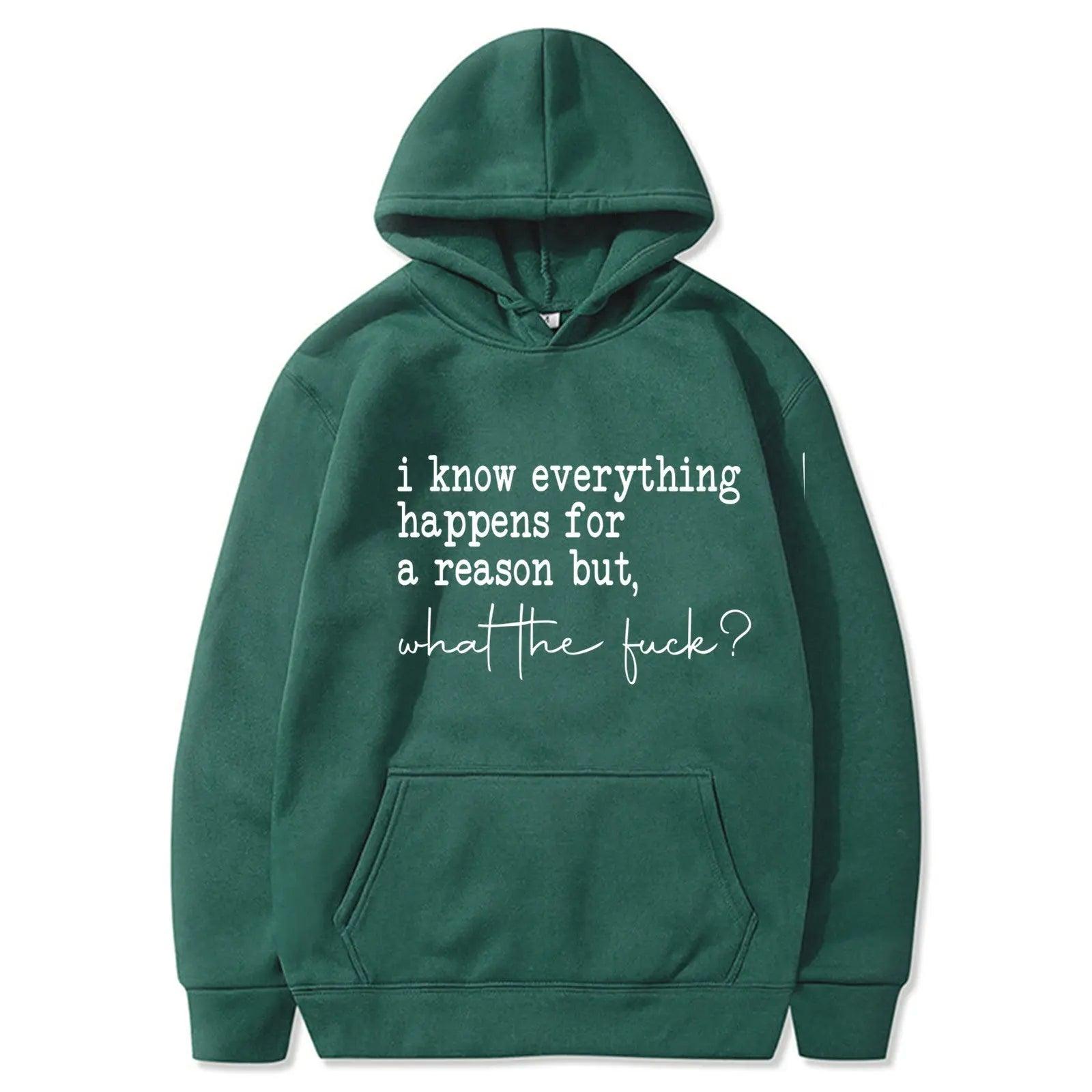 Printed Pullover Hoodie - MRC STORE
