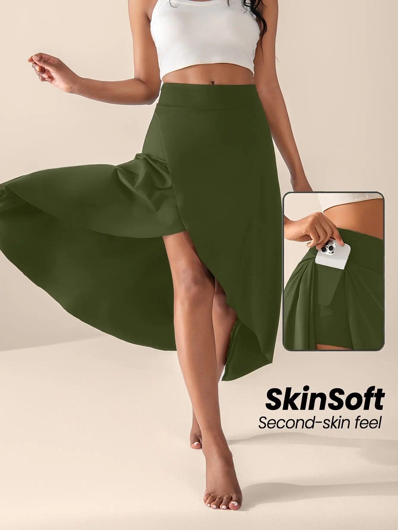 Irregular Split Elegant Skirt - MRC STORE