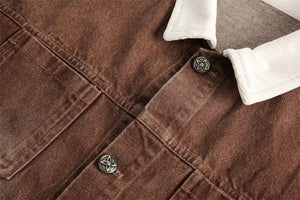 Vintage Punk Denim Jacket - MRC STORE