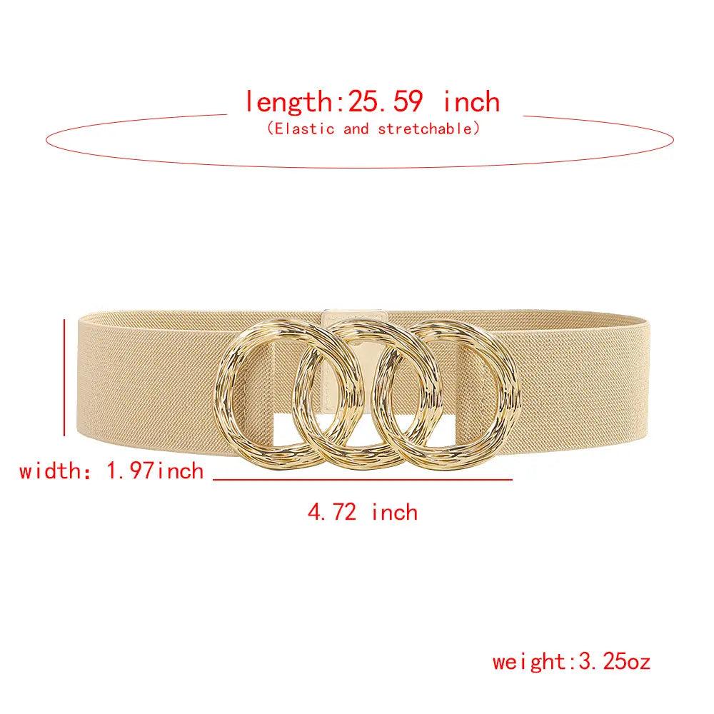 Ladies High-Sense Wide Belt - MRC STORE