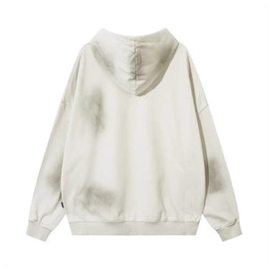 Spray Paint Letter Hoodie - MRC STORE