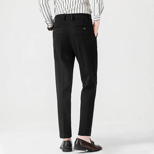 Woolen Men's Casual Stretch Suit Pants - MRC STORE