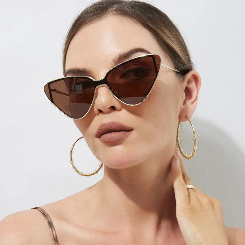 Cat's Eye Retro Sunglasses - MRC STORE