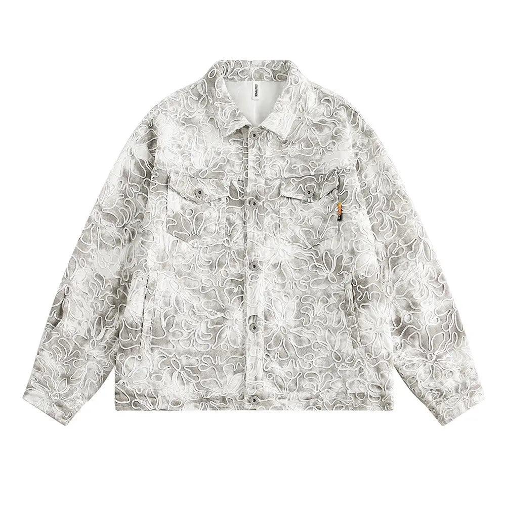 Tie Dye Gradient Street Jacket - MRC STORE