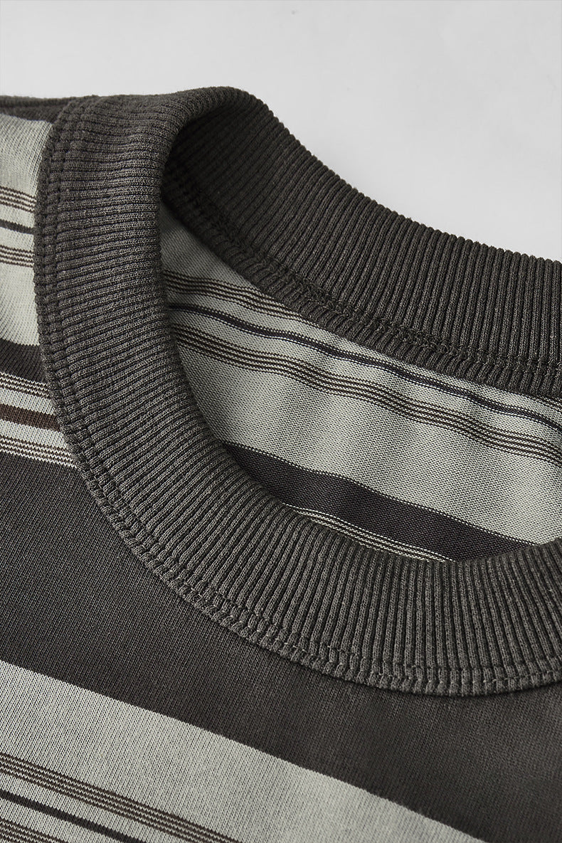 Unisex Striped T-Shirt - Loose Pocket Style My StoreÂ