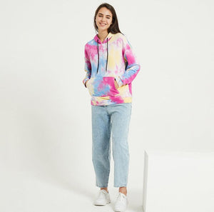 Tie-Dye Loose Fit Hoodie - MRC STORE
