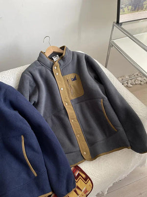 Retro Mountain Patchwork Sweater - MRC STORE