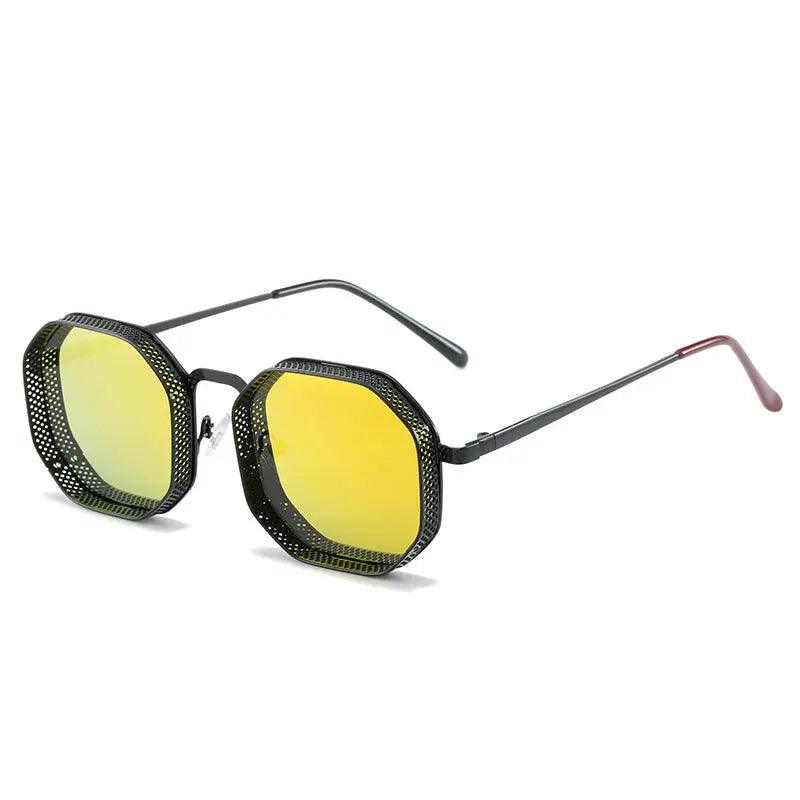 Stylish Metal Box Sunglasses for Men and Women - MRC STORE