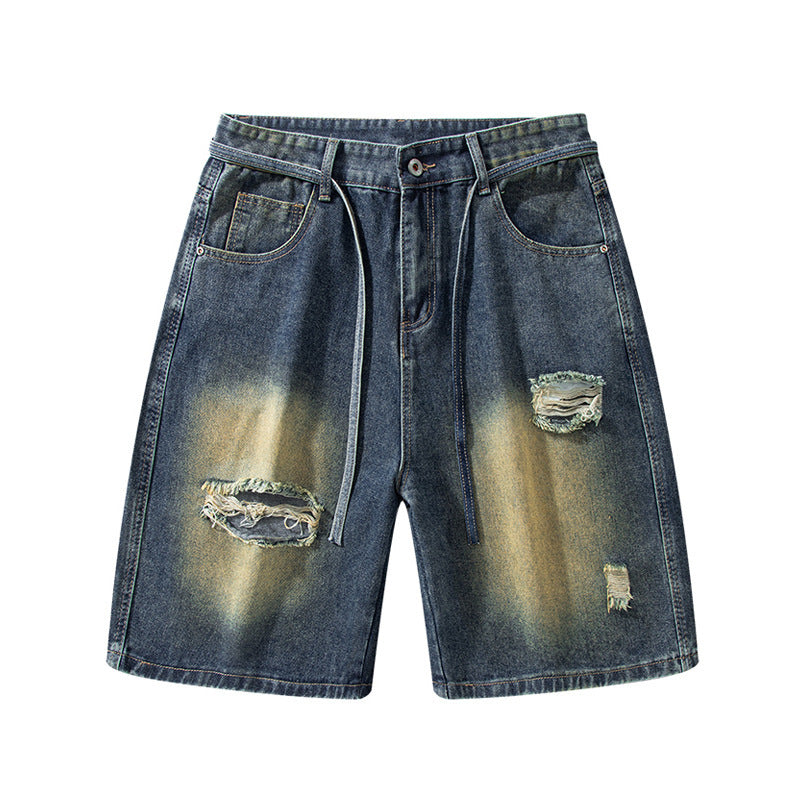 Men’s Ripped Jeans - American High Street Retro My Store