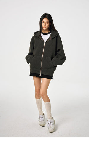 Unisex Retro Hoodie - Loose Solid Color My Store