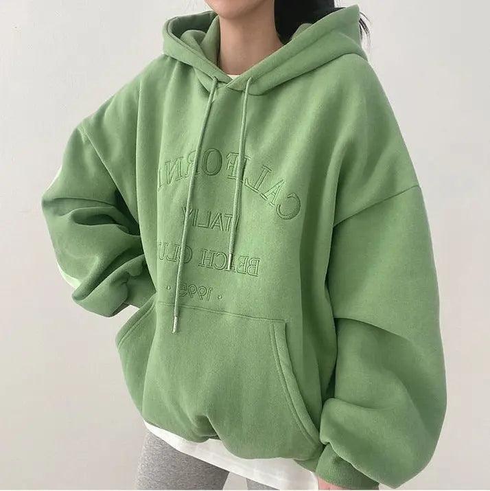 Casual Lettered Hoodie - MRC STORE