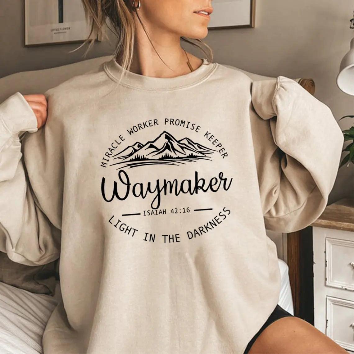 Christian Bible Verse Crewneck Sweater - MRC STORE