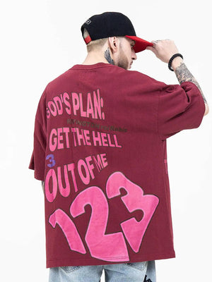 Trendy Fried Street Casual T-Shirt - MRC STORE