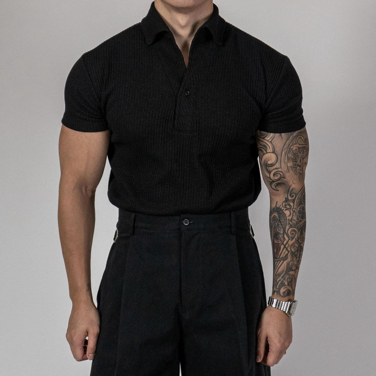 Men’s Sports Polo - Short Sleeve Solid My Store 21.36