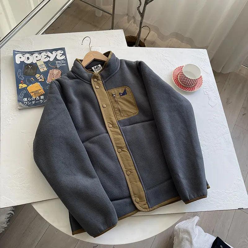 Retro Mountain Patchwork Sweater - MRC STORE