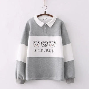 Cute Embroidered Winter Sweater - MRC STORE