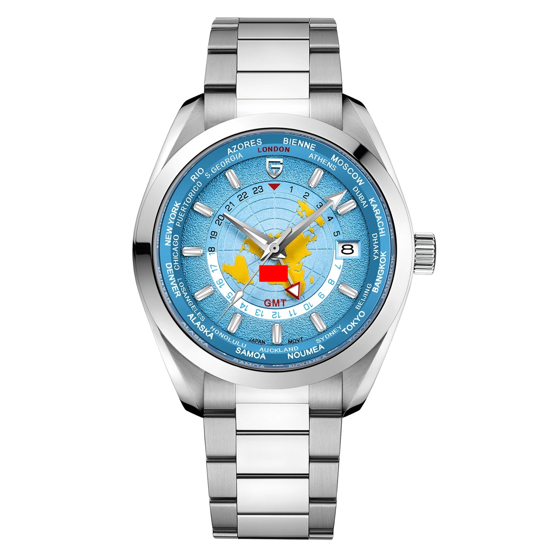 Pagani Design 1788 GMT Automatic Watch β Luxury Dual Time Zone Men's Watch