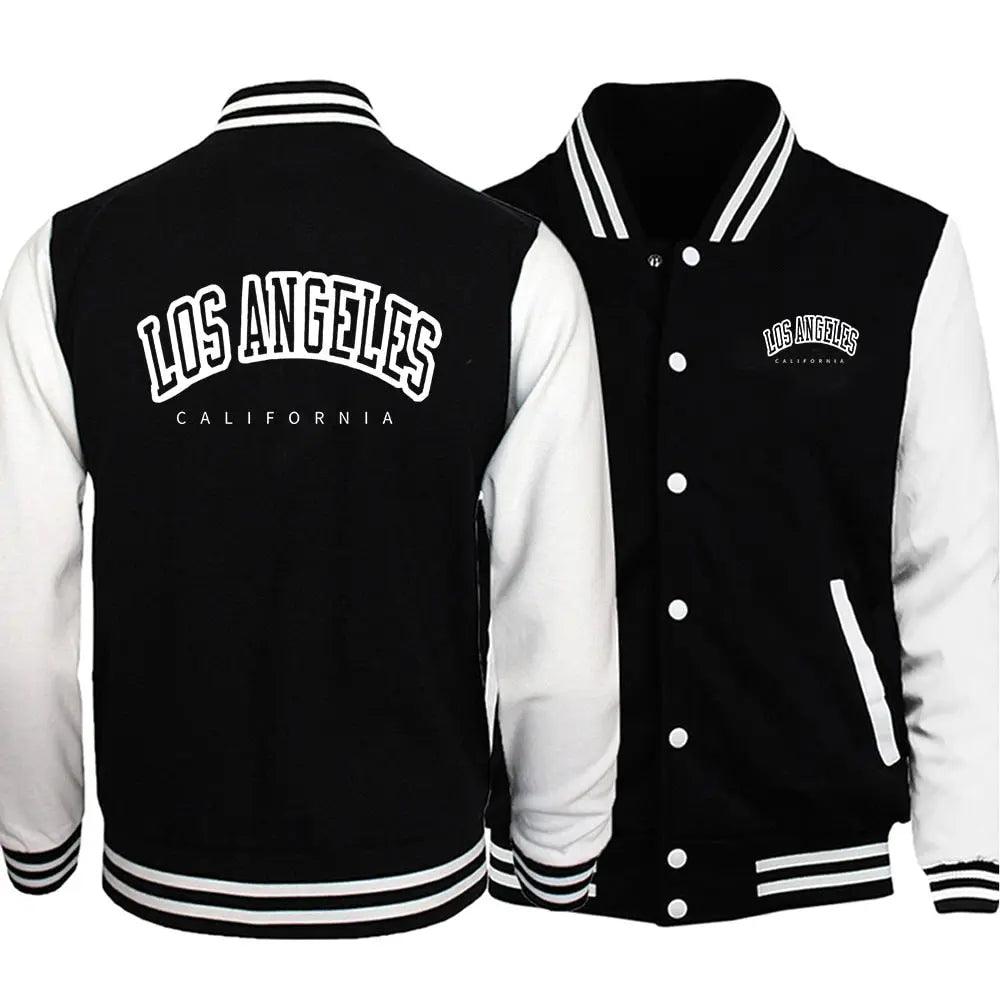 Casual Lettered Baseball Sweater - MRC STORE