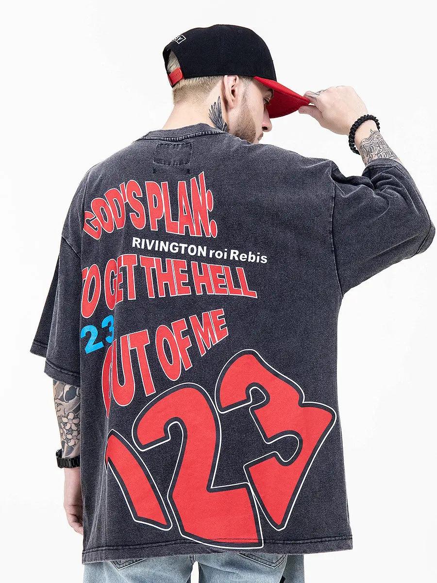 Trendy Fried Street Casual T-Shirt - MRC STORE
