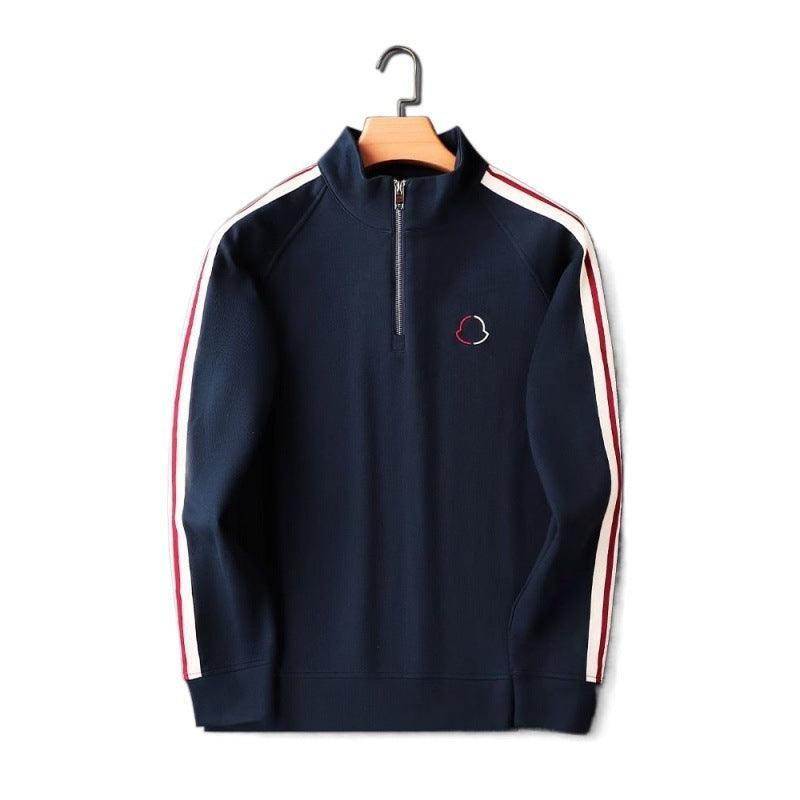 Fashion Side Stripe Leisure Sports Sweater Two-Piece Set β Perfect for Every Season - MRC STORE