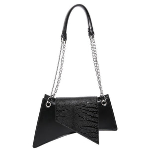 Women’s Patent Leather Pouch - Glossy Square My Store  21.17
