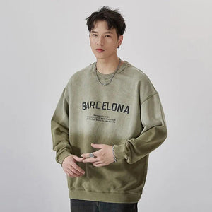 Pure Cotton Round Neck Sweater - MRC STORE