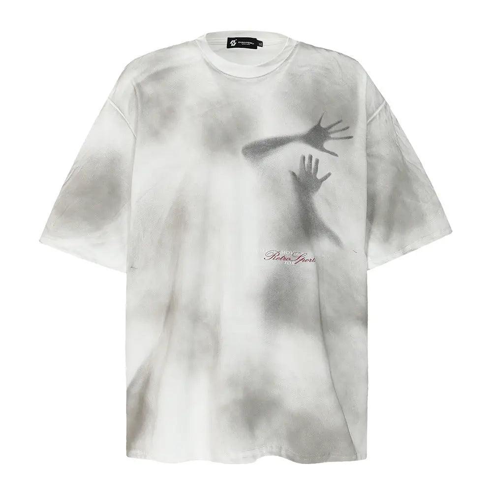 Fuzzy Figure Tie-Dye T-Shirt - MRC STORE