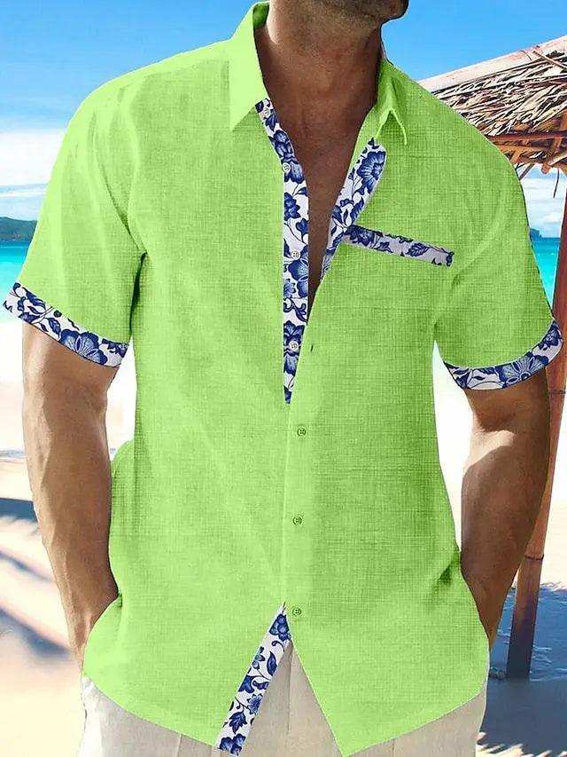 Relaxed Seaside Casual Shirt - MRC STORE