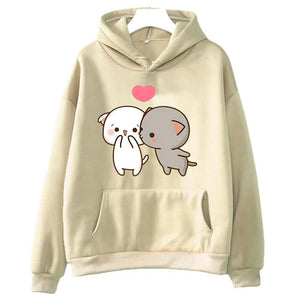 Printed Pocket Drawstring Hoodie - MRC STORE