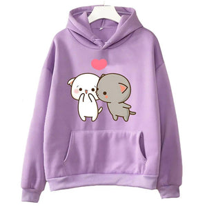 Printed Pocket Drawstring Hoodie - MRC STORE