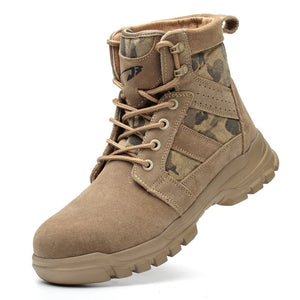 Combat Boots Male High Ankle Safety Shoes MRC STORE  62.00