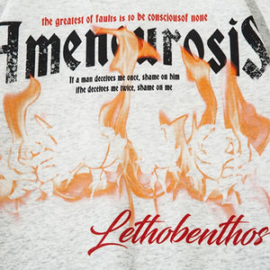 Spray Paint Letter Sweater - MRC STORE