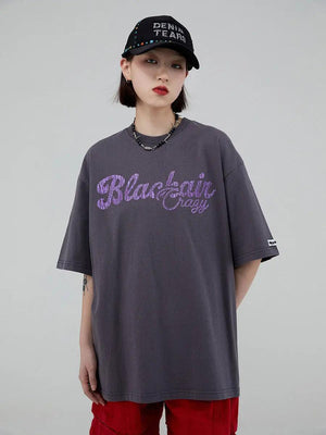 Loose Fit Cotton Short Sleeve T-shirt - MRC STORE