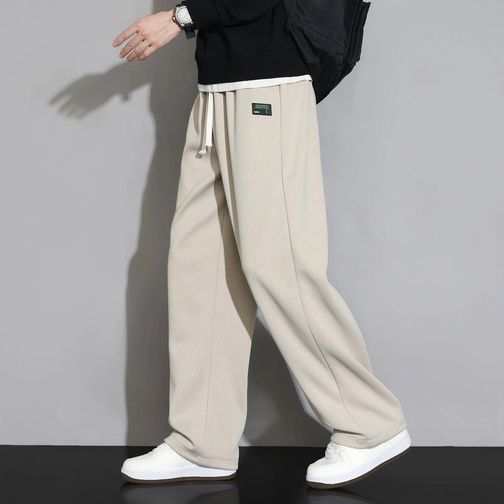 Sweatpants Straight Casual Trousers - MRC STORE
