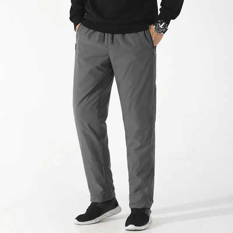 Winter Elastic Waist Down Trousers - MRC STORE
