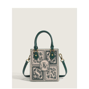 Trendy Early Autumn Embroidered Small Square Bag Fashion Essentials - MRC STORE