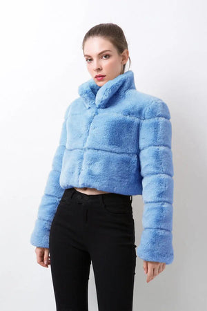 Chic Faux Fur jacket - MRC STORE